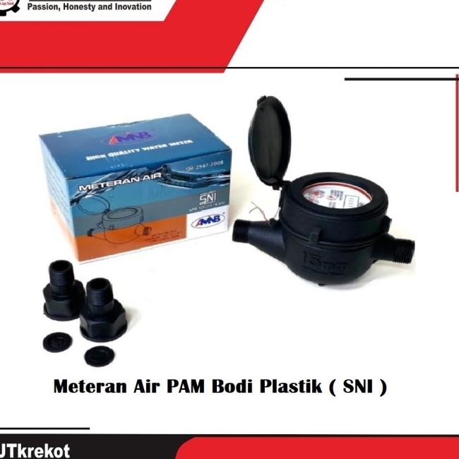 Meteran Air Plastik SNI AMNB / Meteran Air PAM Body Plastik SNI AMNB