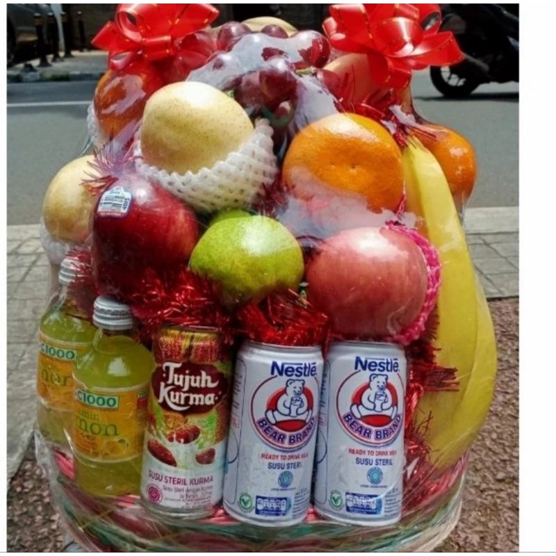 

Parcel Buah Segar Plus Vitamin & Tujuh Kurma
