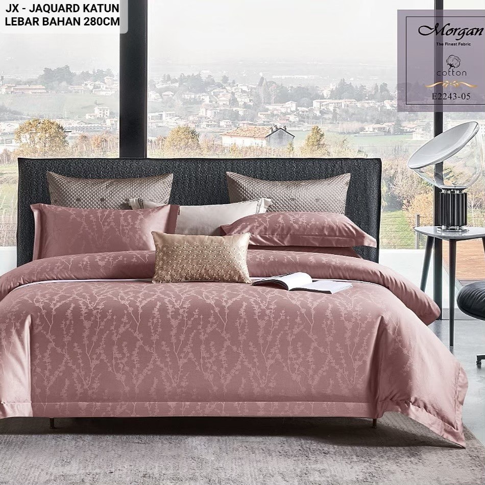 Seprai Jacquard Cotton/ Sprei Jacquard Katun Kingkoil Original