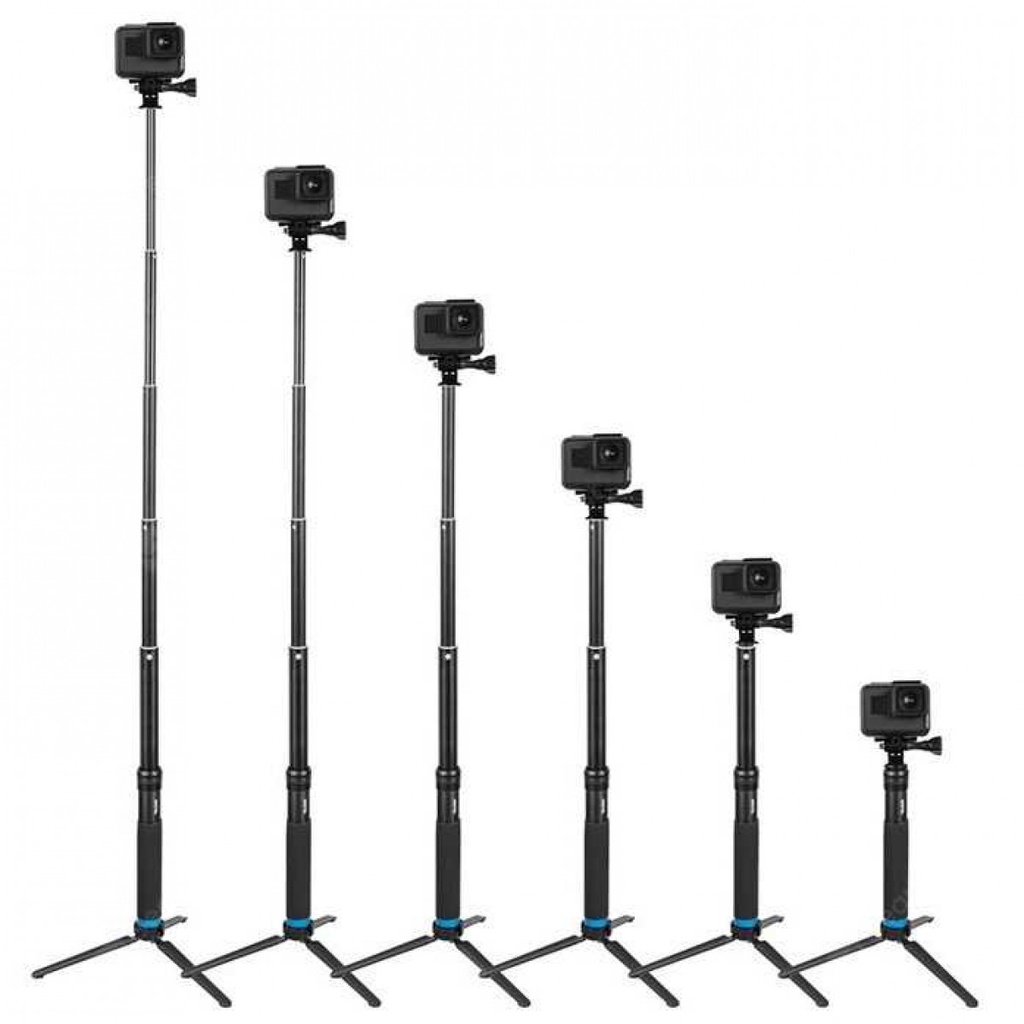 Tripod Mini Kamera Tongsis Monopod Mount GoPro Dengan Holder HP