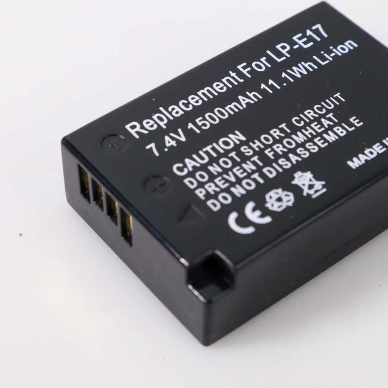 Battery Replacement for Canon LP-E17 1500mAh