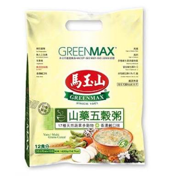 

Sereal Greenmax Yam & Multi Grains Cereal (12 Sachets X 35Gr)
