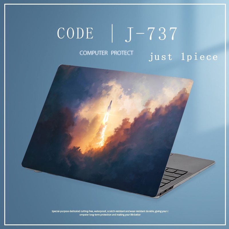 1pc Universal Bebas Potong COD Menyesuaikan 12 13 14 15.6 Inch Cover Laptop Stiker Skin Untuk ASUS VivoBook15 M4600I U3700 X515 ROG GA502I G512L Quote Kata Kata Terkenal Lembaran Decals