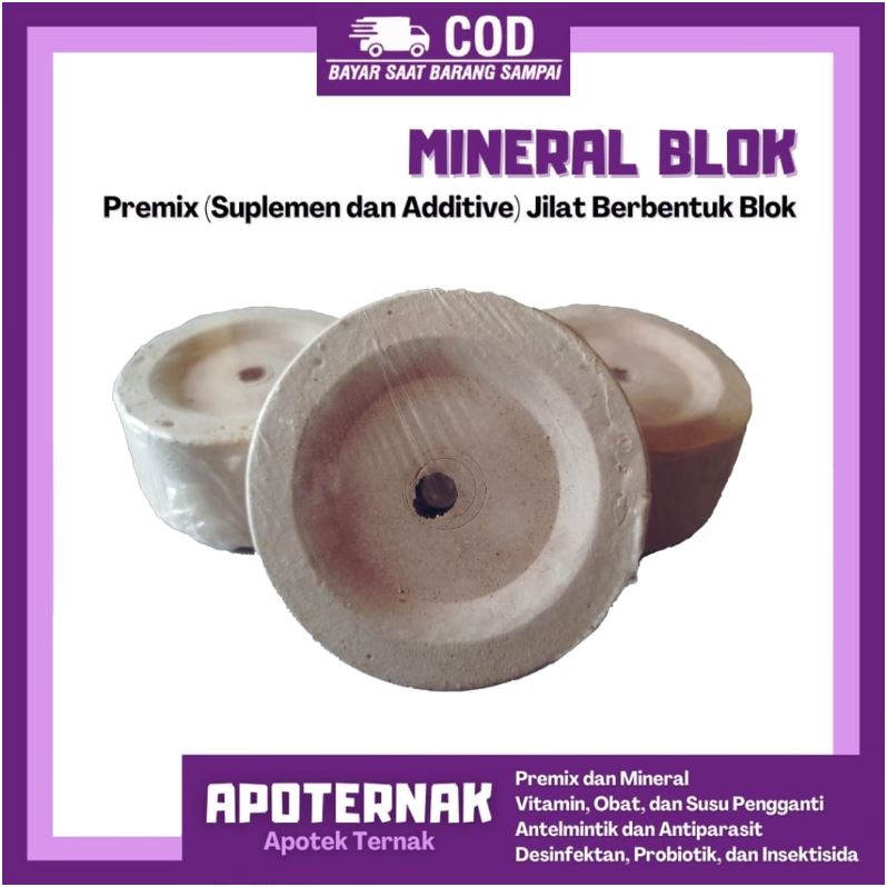 MINERAL BLOK KAMBING 500 gr - MINERAL BLOK DOMBA 500 gr - MINERAL BLOK SAPI 500 gr - MINERAL BLOK 500 gr DAN 1.5 KG