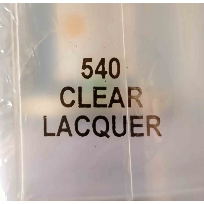 RJ LONDON SPRAY PAINT CAT SEMPROT CLEAR LACQUER BS3-B540 PERNISH 300cc