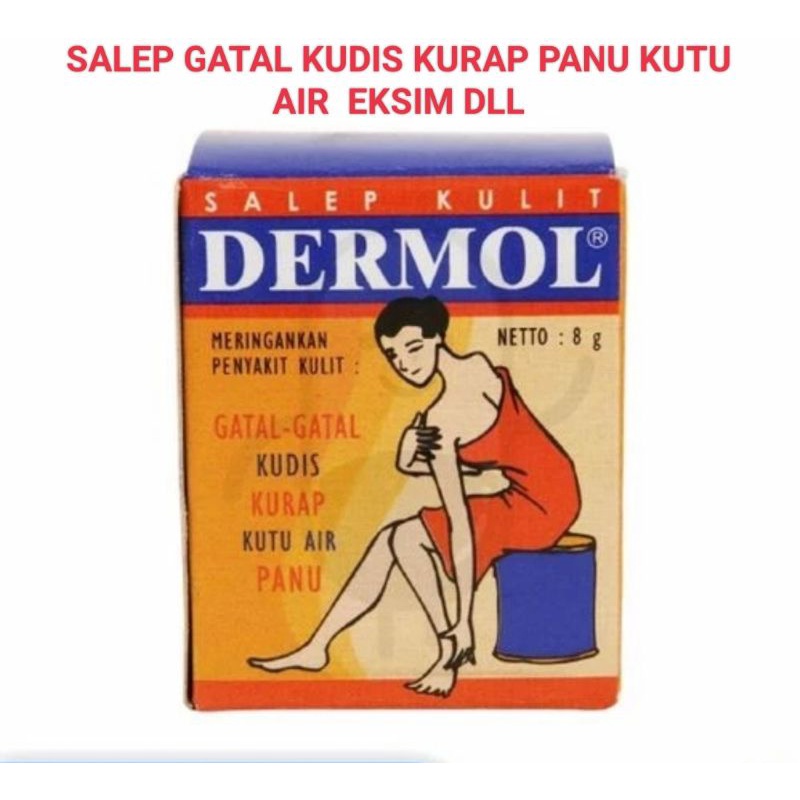 DERMOL SALEP GATAL KURAP KUDIS PANU JAMUR KUTU AIR