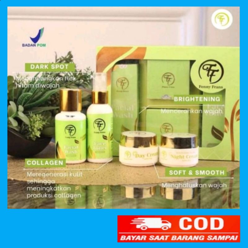 cream whitening pemutih pencerah wajah original by fenny frans bpom