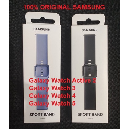 SAMSUNG Strap Sport Band Galaxy Watch 3 4 5 Active2 Original