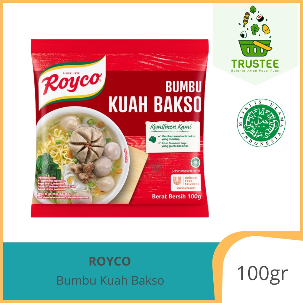 Royco bumbu kuah bakso 100 gr - Kaldu bubuk baso - Rasa sumsum sapi