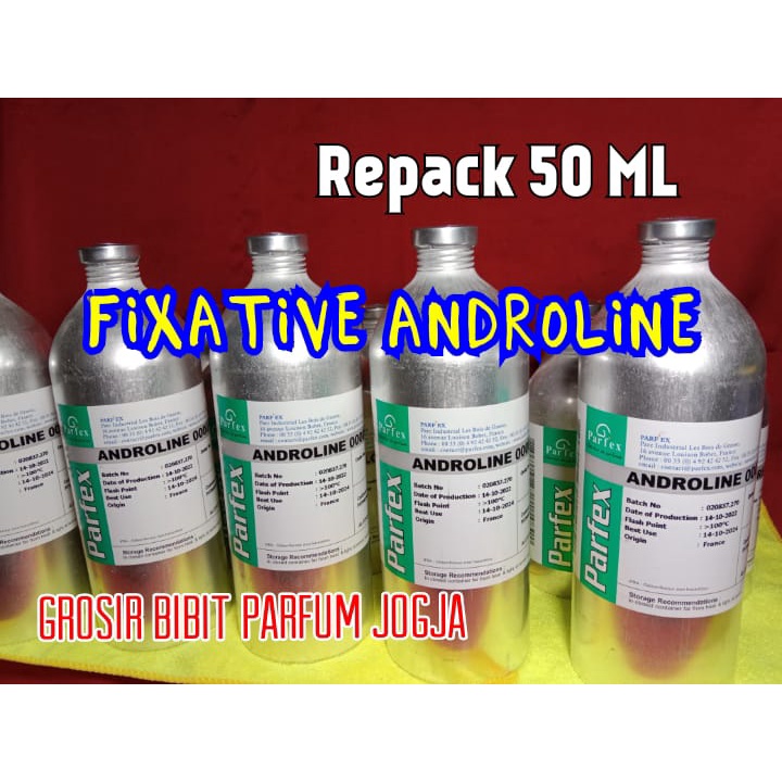 Fixative Penguat Parfum Androline Asli 100% By Parfex Repack 50ml