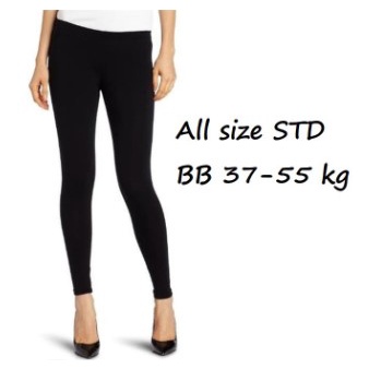 Celana Legging Panjang 3 Ukuran 35-120 KG Leging Lejing Wanita Panjang Spandek Jersey fit strit ketat