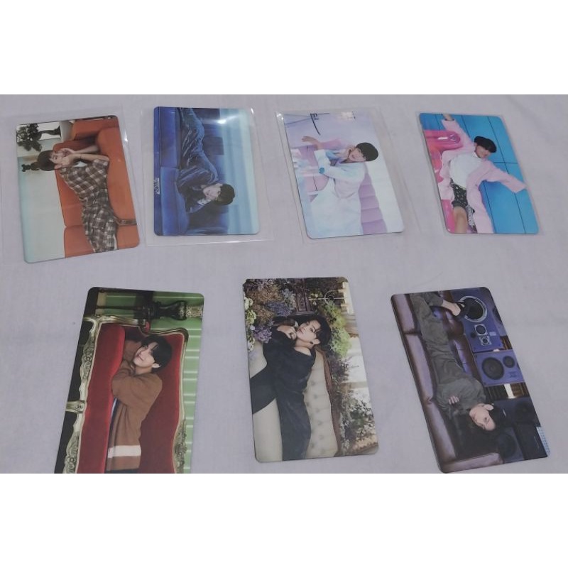 BTS photocard album pc rebahan BE essential official RM Namjoon Seokjin Suga Yoongi Jhope Jimin V Ta