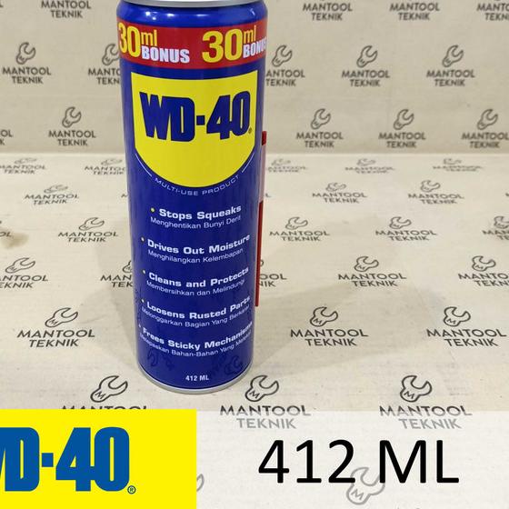 WD40 WD-40 WD 40 412 ML - TANPA DUS