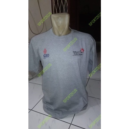 kaos/ t-shirt/ baju G20 Telkom BUMN terbaru pria wanita