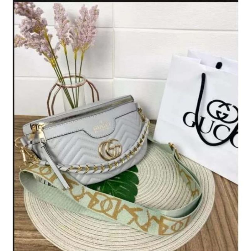 Waistbag GC/Tas Pinggang Wanita Import