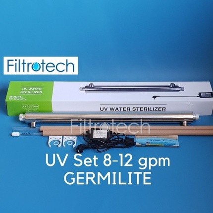 Purifier Germilite Ultraviolet Uv Water Sterilizer 12Gpm Ultraviolet