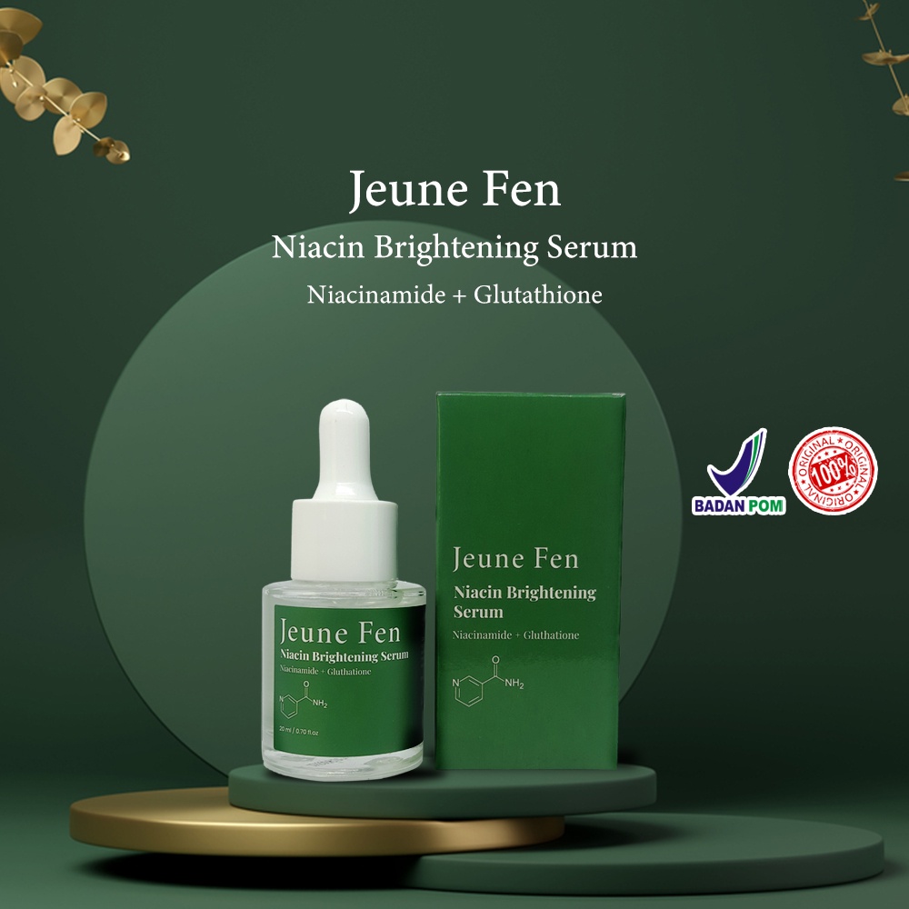 BPOM JEUNE FEN COLLAGEN ASTACHIOL/ACNE CARE/NIACIN BRIGHTENING SERUM Set Anti Aging Penuaan Mencerahkan Melembabkan Moisturizing Collagen Niacinamide Essence 20ml