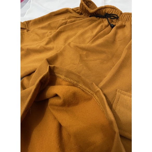 Celana Boxer Pendek Kargo / Celana pendek Branded Katun flace bahan tebal