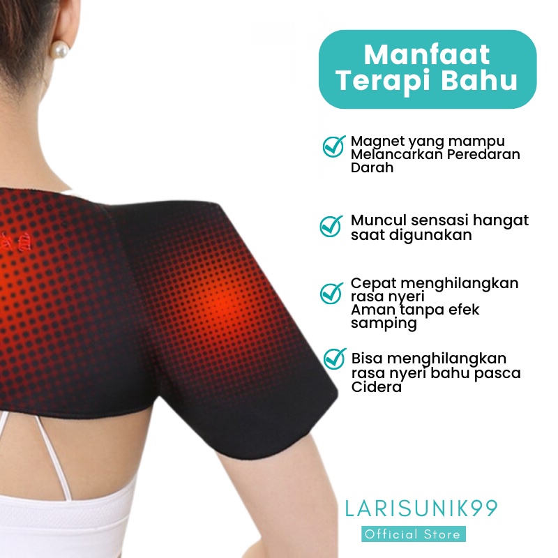 Terapi Punggung Nyeri Magnetik Pemanas Bahu Sakit Pegal Alat Terapi Pundak Perawatan Diri