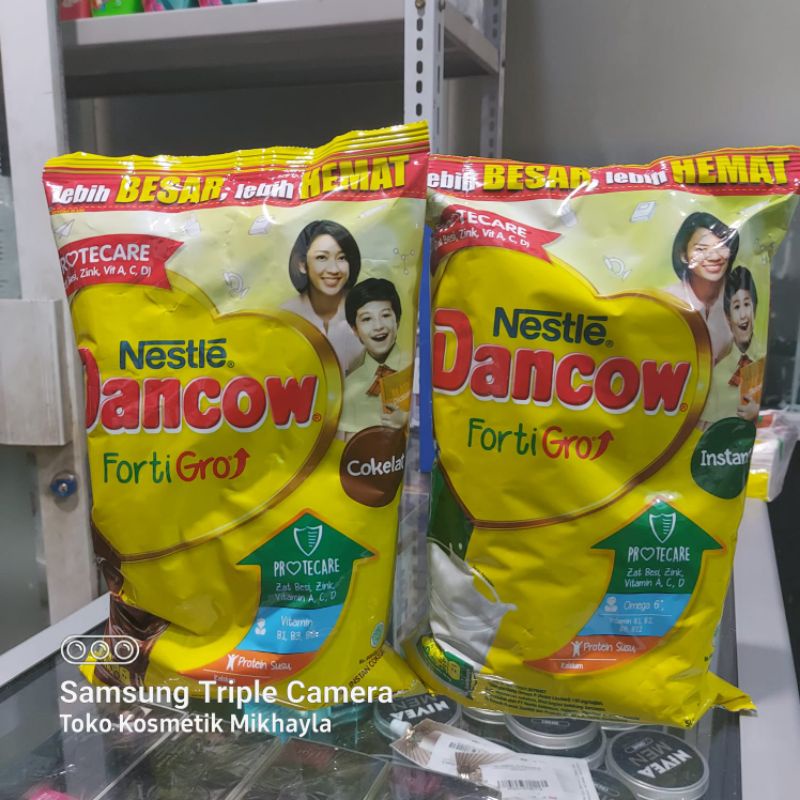 

DANCOW Fortigro Susu Coklat | Instan Pack 1kg