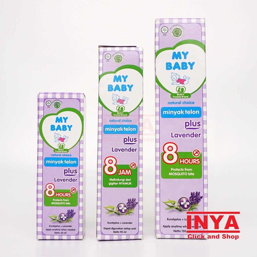 MY BABY MINYAK TELON PLUS EUCALYPTUS &amp; LAVENDER - Baby &amp; Kids