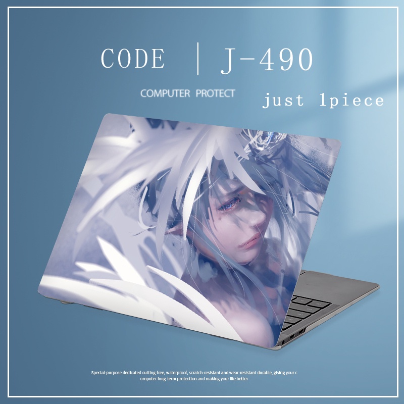 1pc Universal Bebas Potong COD Laptop Decals Colorful Komputer Decor Sticker Kulit Film Untuk Dell Lintang E5270 Lintang E6230 Inspiron 5401 5501Ins 15-7501 Full Cover Sticker