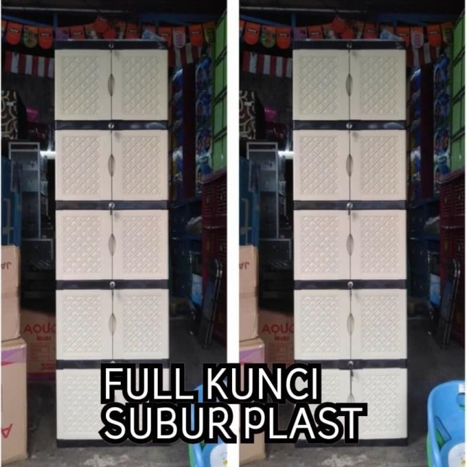 

LEMARI PLASTIK / LACI / LEMARI PAKAIAN/ RAK SERBAGUNA PORTABLE SUSUN 5 stock ready