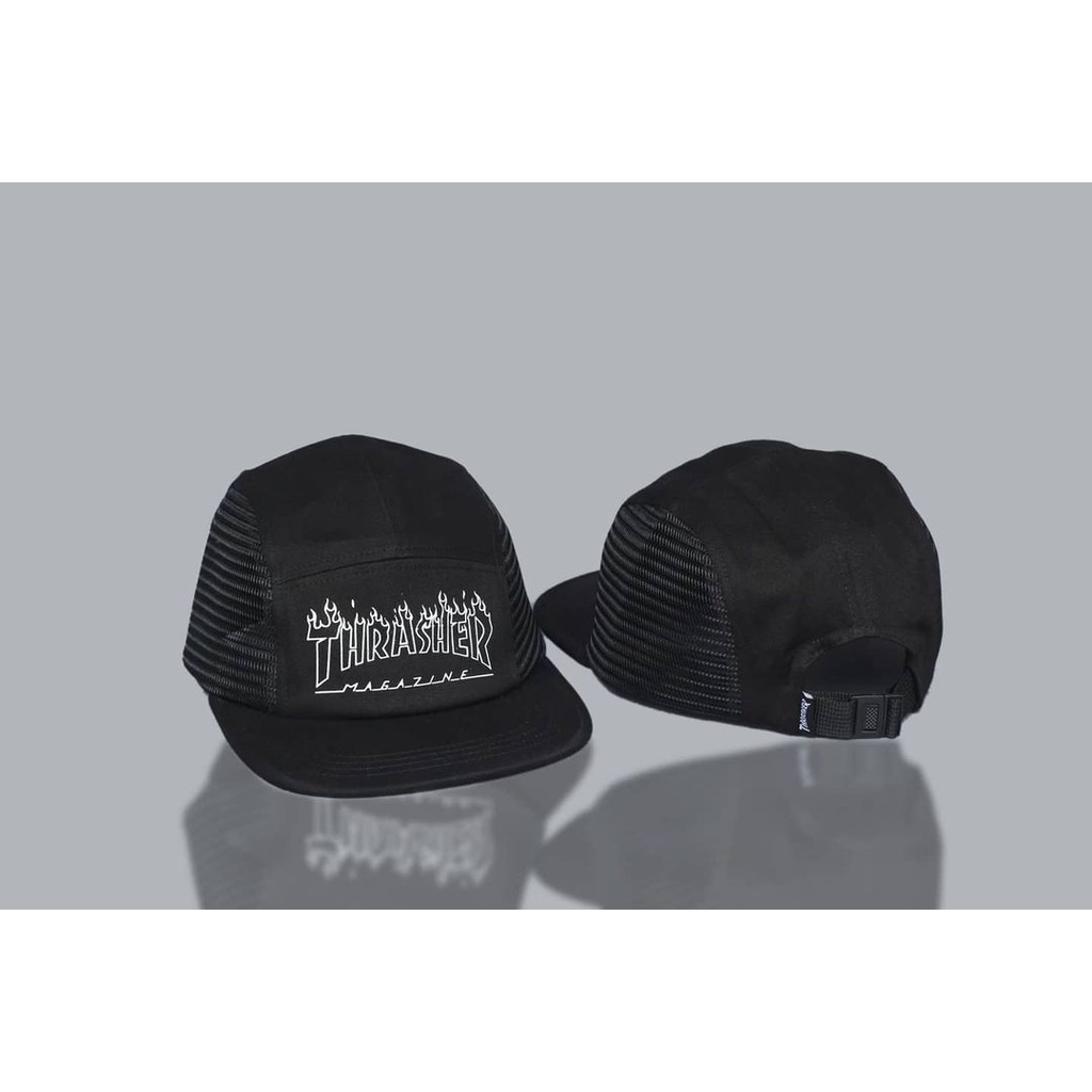 TOPI THRASHER FLAME TRUCKER  FIVE PANEL - TOPI 5 PANEL