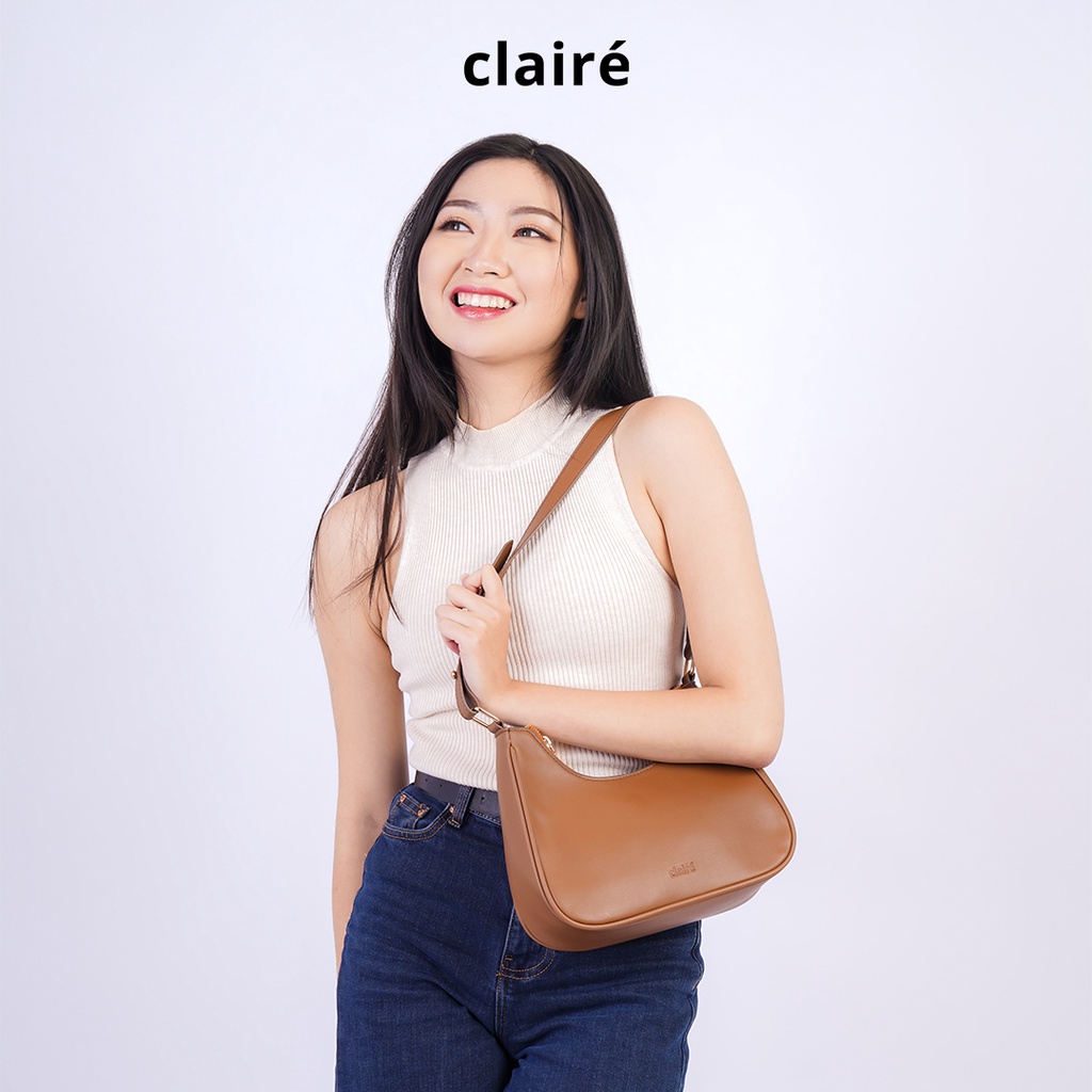 CRESCENT Bag - Brown - clairé