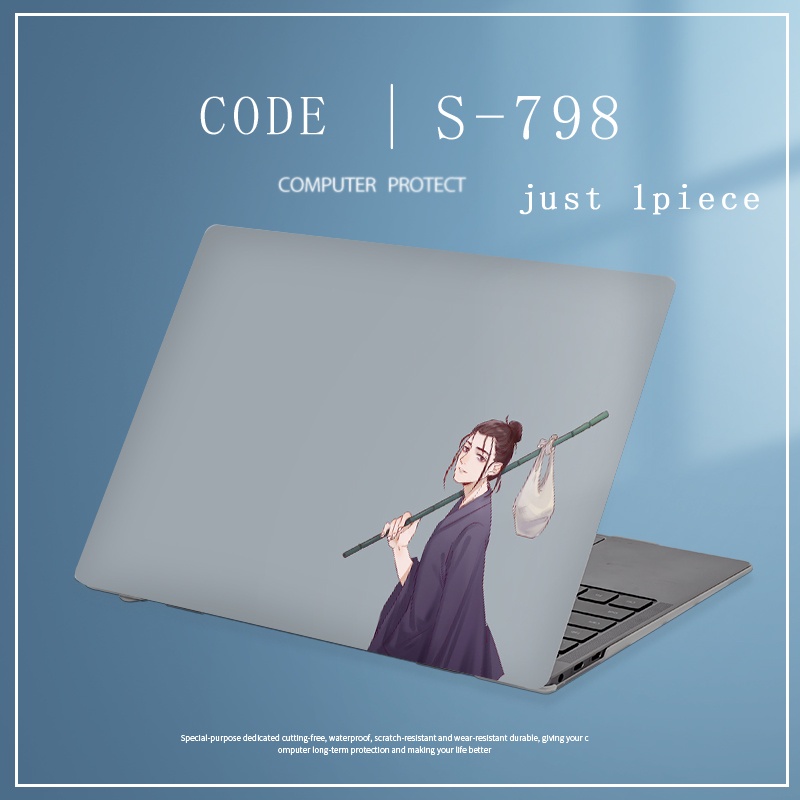 1pc Universal Bebas Potong COD Menyesuaikan 12 13 14 15.6 Inch Cover Laptop Stiker Skin Untuk Lenovo S435 S436 S500 U31-70 U330 U41-70Quote Kata Kata Kata Terkenal Lembaran Decals