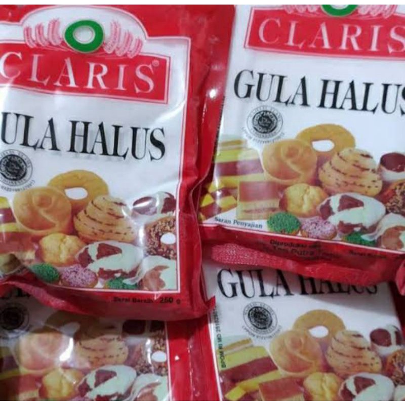 

Gula halus claris 250 gr