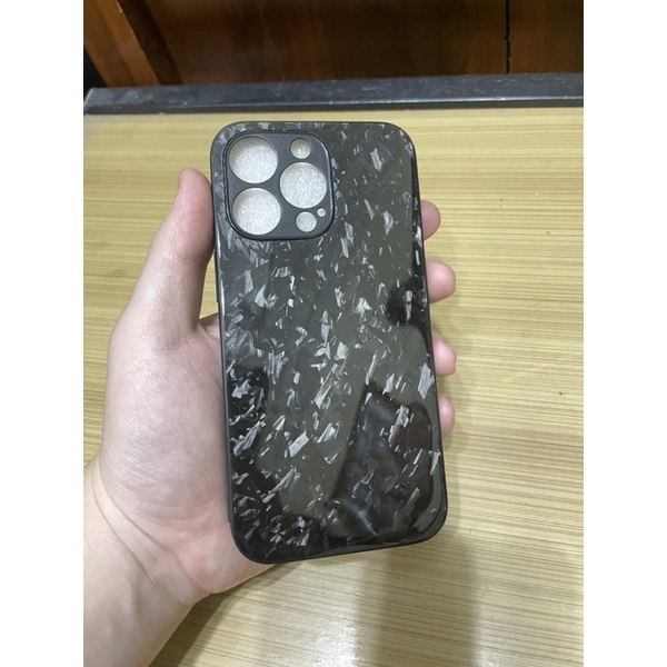Case Iphone 13 Pro Forged Carbon Back