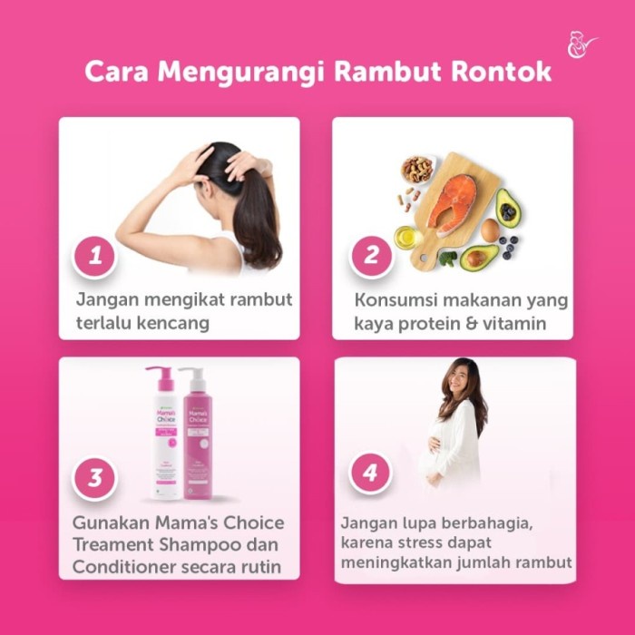 MAMA'S CHOICE Treatment Shampoo 150ml Sampo Ibu Hamil Menyusui Alami