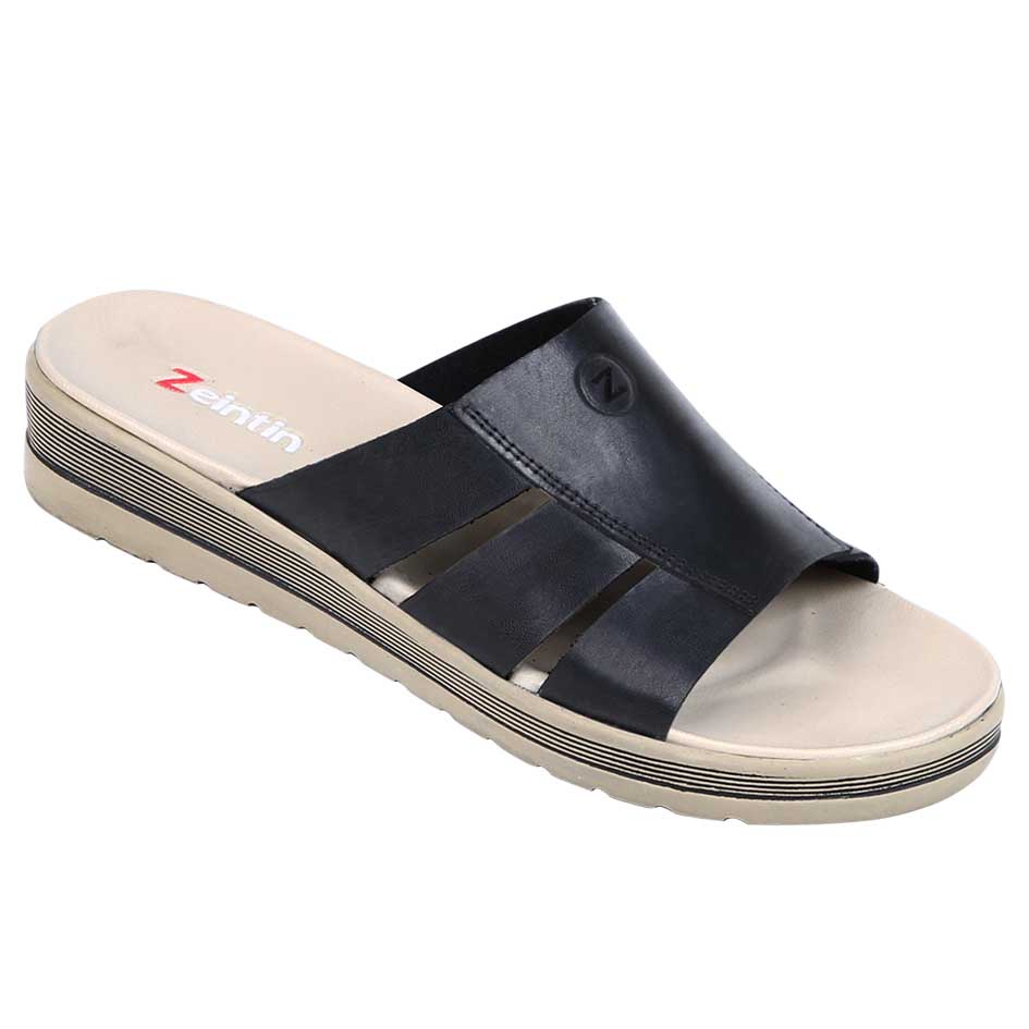 Zeintin - Sandal Wanita Slop Terbaru Sandal Wanita Kulit Asli Sandal Jepit Selop Kasual Formal Original Zeintin WR