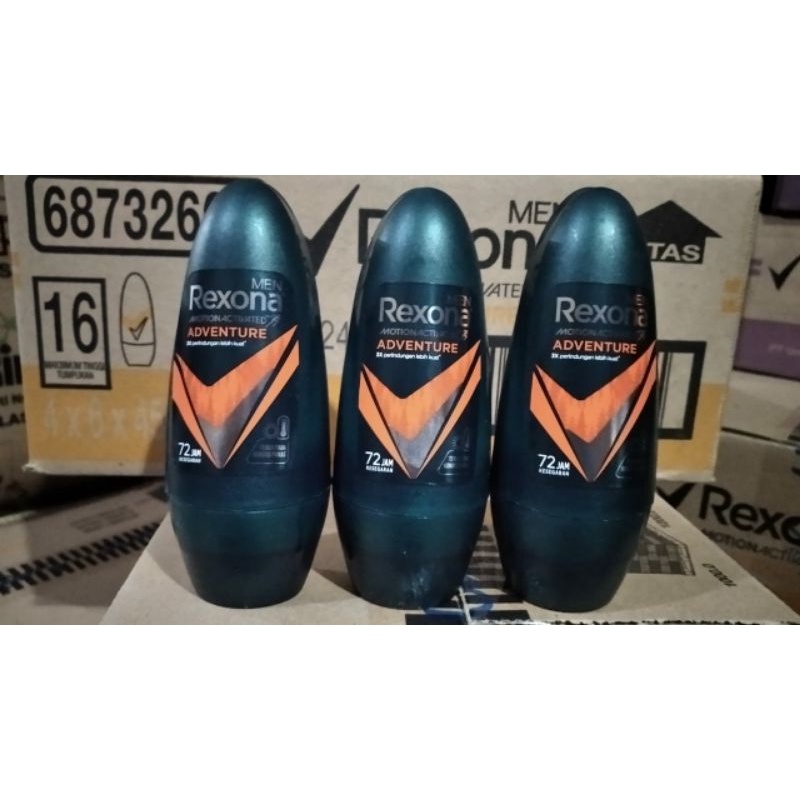 Rexona rollon adventure 45ml kemasan baru