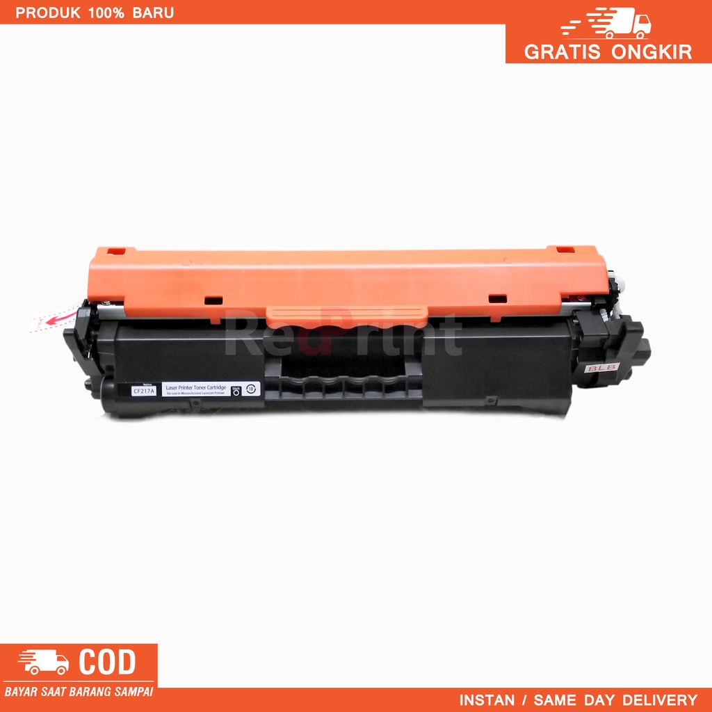 Toner Cartridge 17A untuk printer HP LaserJet Pro M102 / MFP M130 / M130fw / M102a / M130a / M130nw / M102w / M130fn, Universal untuk printer : Canon ImageCLASS MF113W, LBP113W, MF110, LBP110 Compatible Toner HP CF217A