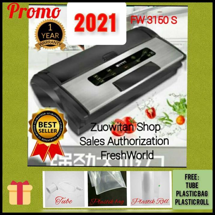 Promo Fresh World Vacuum Sealer Pengemas Vacuum Fw 3150 S Fw 3150 S +Garansi