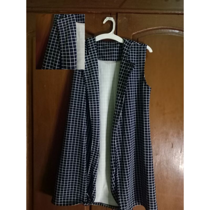 PRELOVED / PL BLAZER / OUTER GEMASSHH BIRU DONGKER