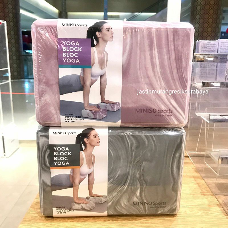 MINISO SPORT - IN PAINTING SERIES YOGA BLOCK 22,5X15X7,5 CM MINISO YOGA BALOk