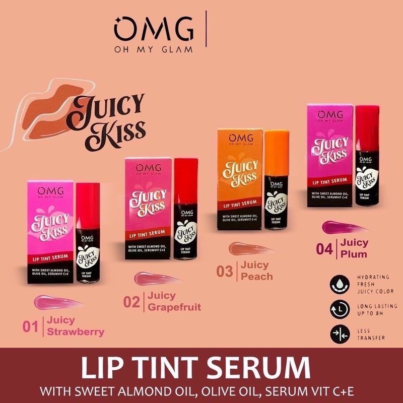 OMG Juicy Kiss Liptint Serum