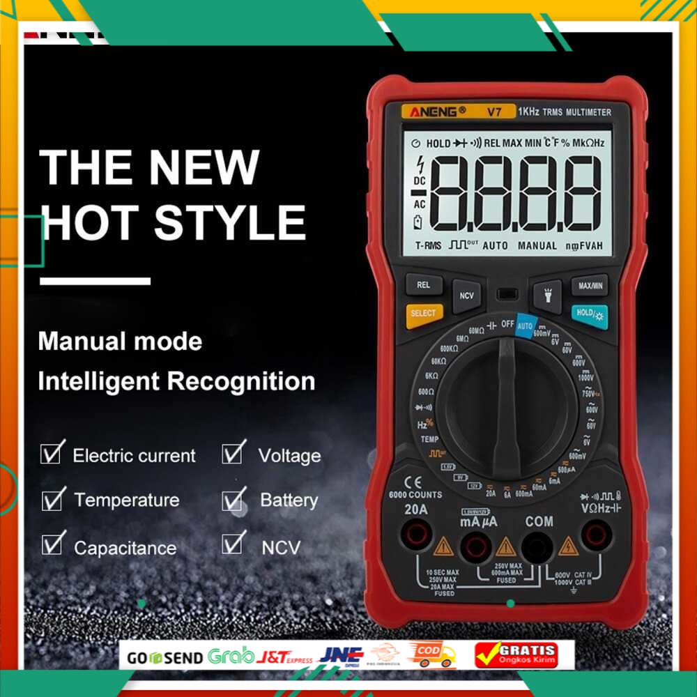 ANENG Digital Multimeter Voltage Tester - V7