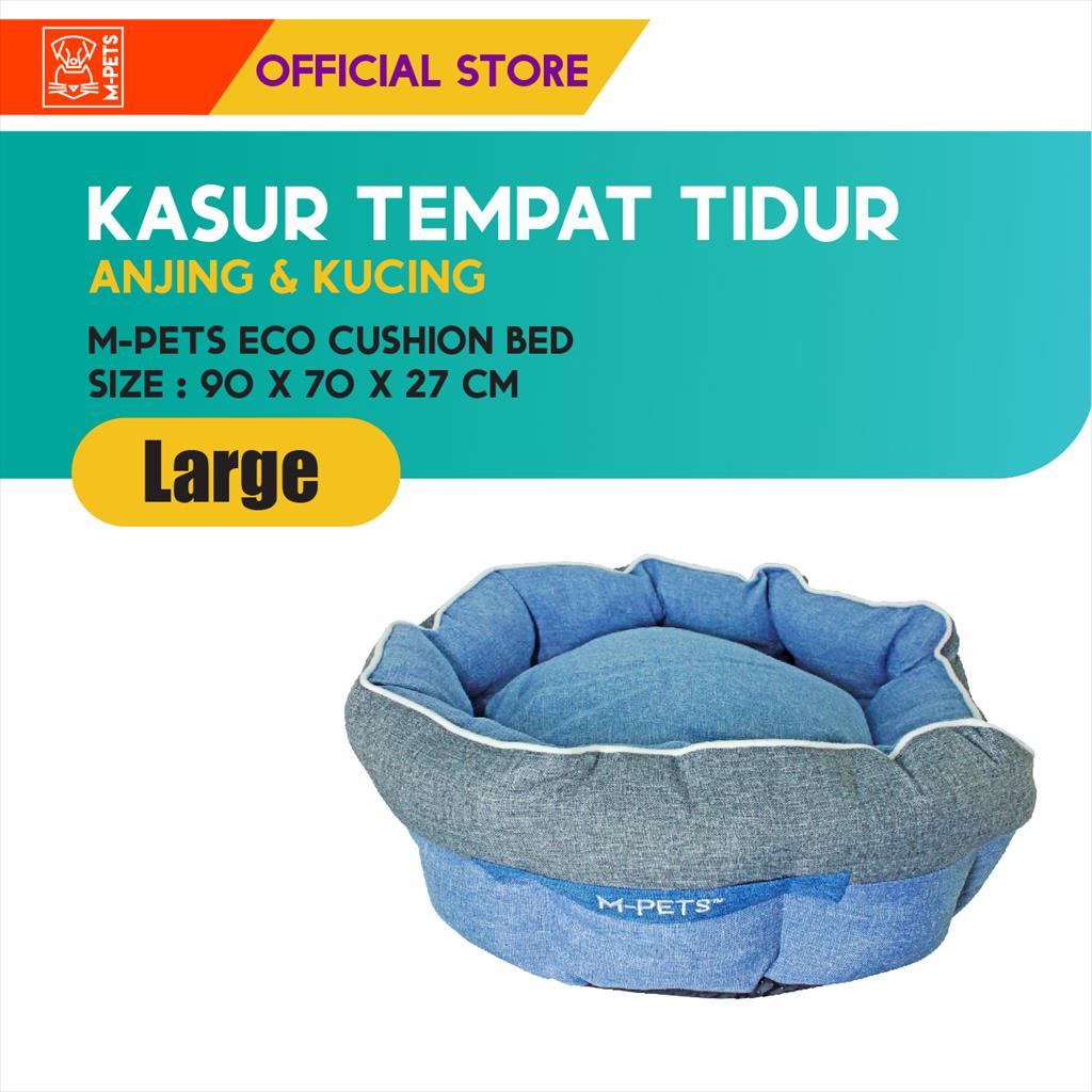 M-Pets Eco Cushion Size L / Kasur Tempat Tidur Kucing Anjing