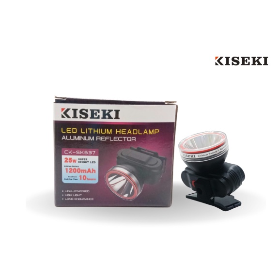 Senter Kepala CK-SK637 Headlamp 25Watt Free Lampu Emergency