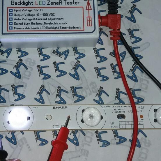 Backlight led tv - zener tester - led tester