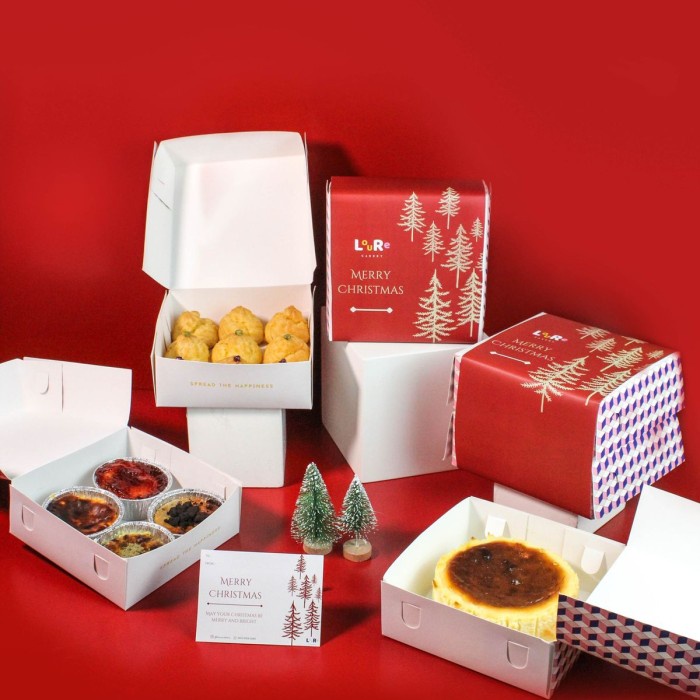 

(COD) Loure Cakery - Hampers Natal / Hampers Christmas / Parcel Natal / Kado - SINGLE BOX A
