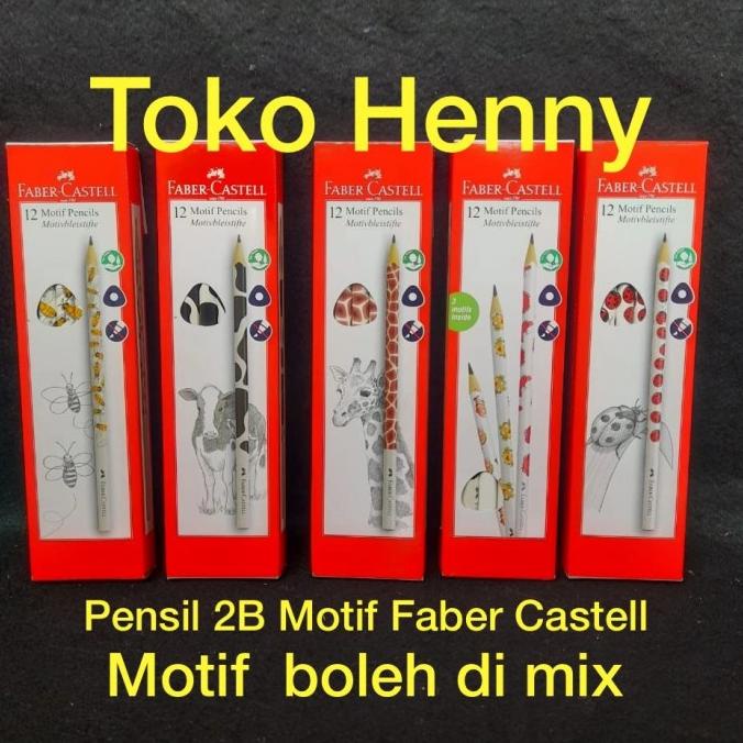 

Discount Pensil 2B Faber Castell motif ... 1 pak isi 12 pcs /ALAT TULIS AESTHETIC/ALAT TULIS SEKOLAH/ALAT TULIS SET/ALAT TULIS LENGKAP/ALAT TULIS ANAK/ALAT TULIS LUCU