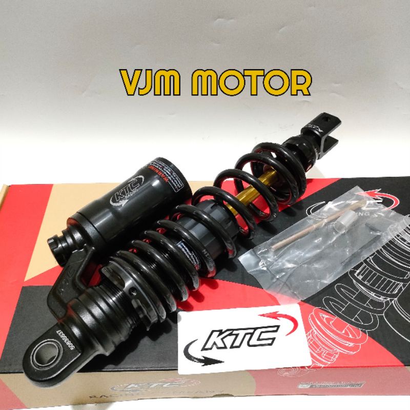 Shockbreaker Ktc extreme Beat Scoopy Mio Vario 150 Black series ukuran 325mm