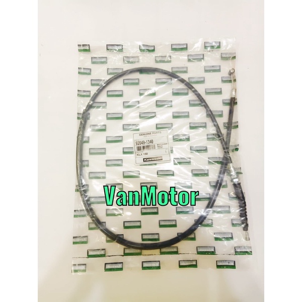 KABEL KOPLING SELANG KOPLING KLX 150 KLX BF KLX DT D TRACKER PNP SATRIA FU 150 ORI KAWASAKI  panjang 100cm