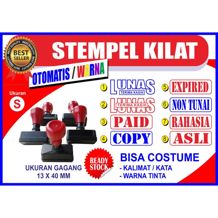 

Stempel Murah ( Lunas Copy Asli Rahasia )