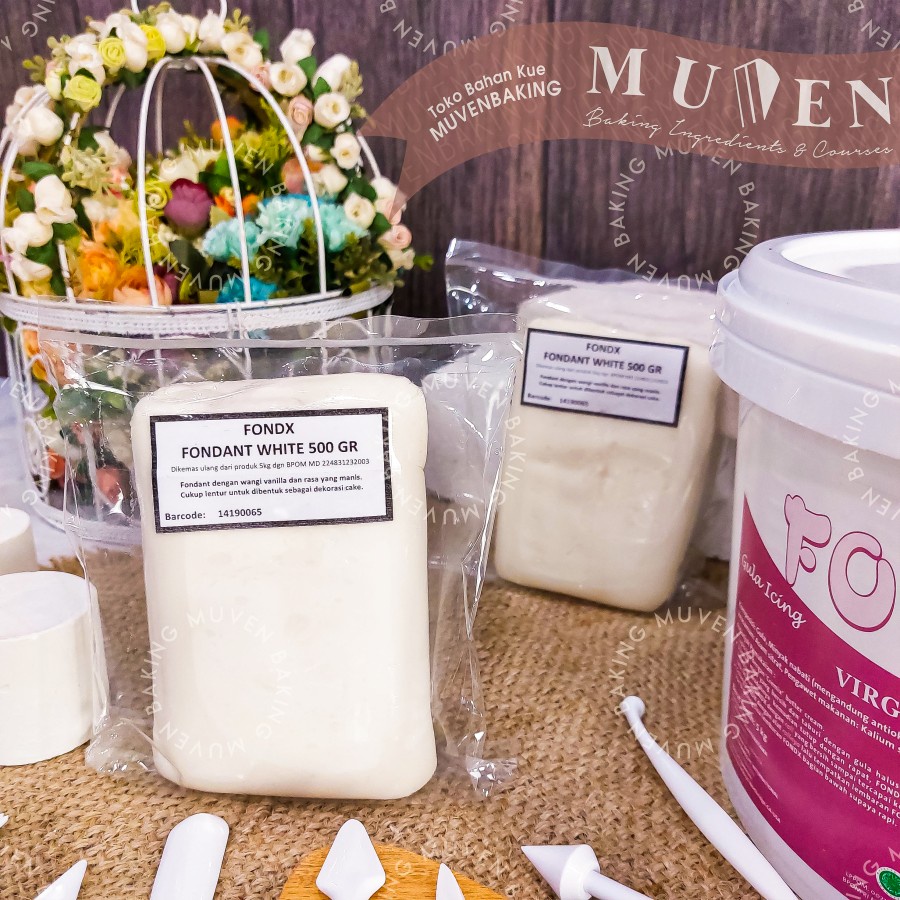 

FONDX FONDANT WHITE 500 GR
